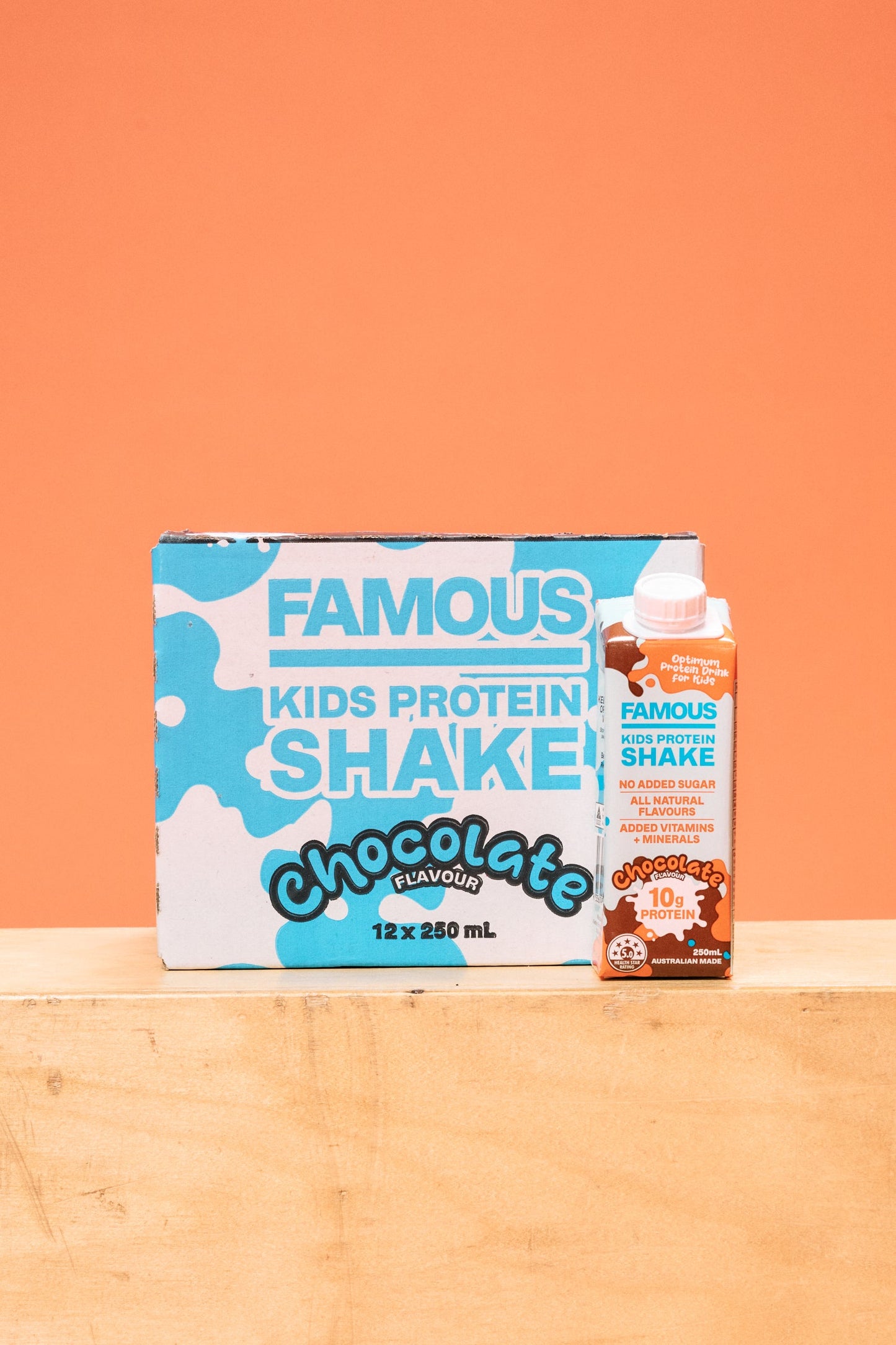 Kid's Chocolate Protein Shake - 12 x 250ml Packs
