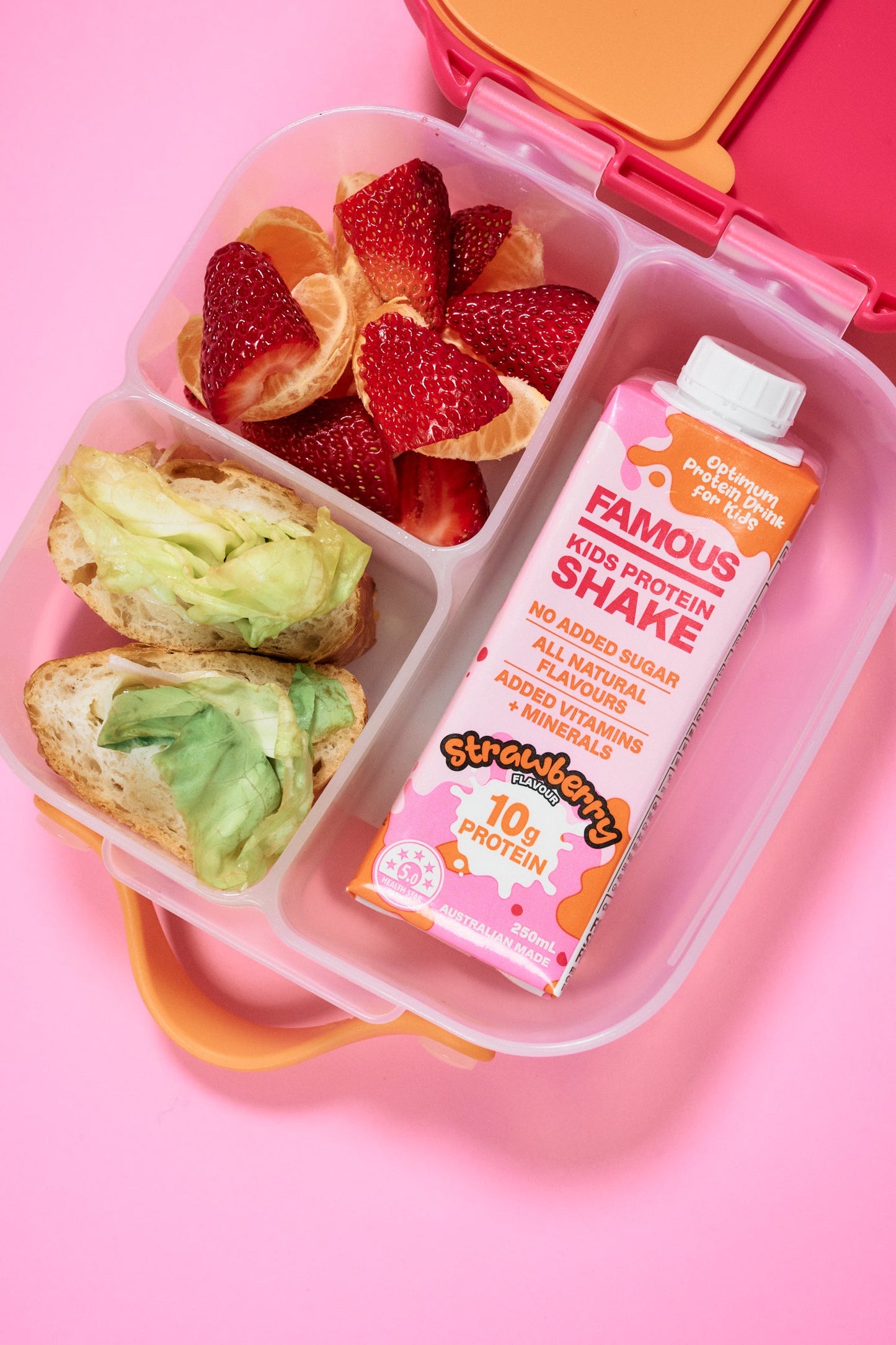Kid's Strawberry Protein Shake - 12 x 250ml Packs