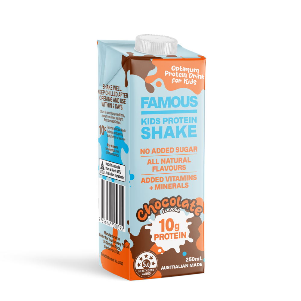 Kid's Chocolate Protein Shake - 12 x 250ml Packs