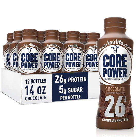Protein Shake .26g Bottle. 14oz. 12 Pack