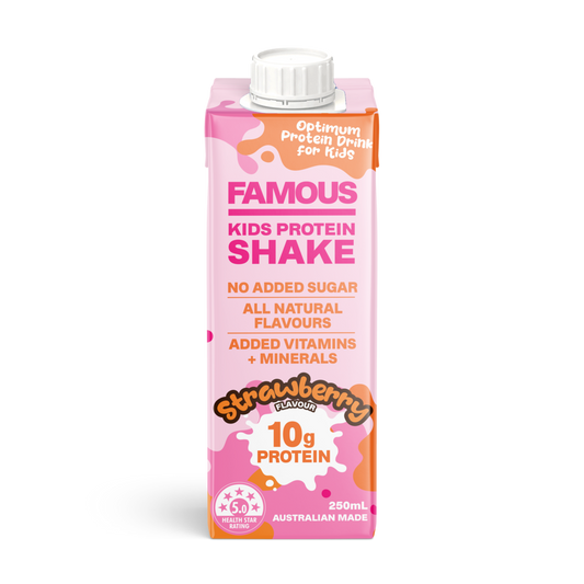 Kid's Strawberry Protein Shake - 12 x 250ml Packs